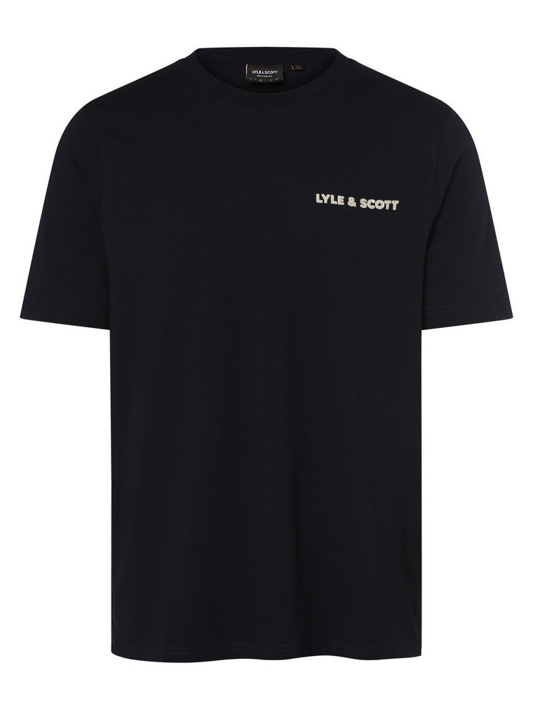 Lyle & Scott - T-shirt męski, niebieski