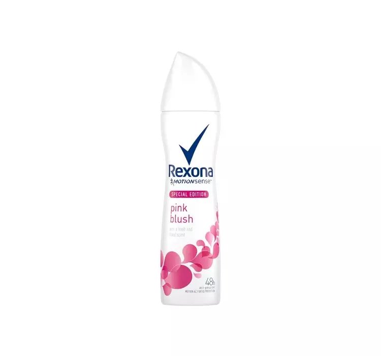 REXONA PINK BLUSH ANTYPERSPIRANT W AEROZOLU DLA KOBIET 150ML