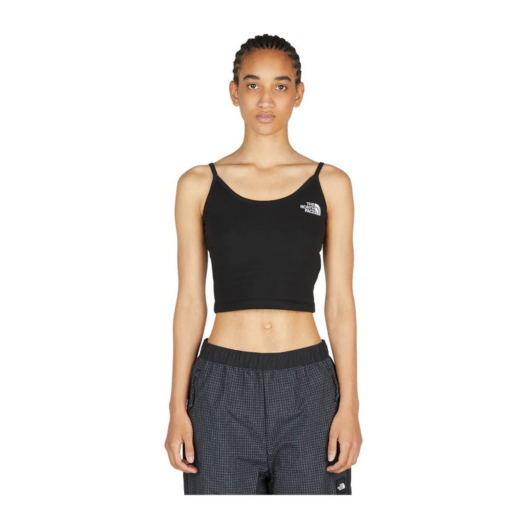 Crop Tank Top z bawełnianego dżerseju The North Face