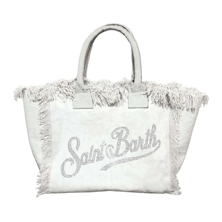 Białe torby do stylowych ubrań MC2 Saint Barth