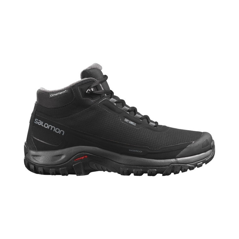 Męskie buty zimowe Salomon Shelter Climasalomon Waterproof black/ebony/black - 10