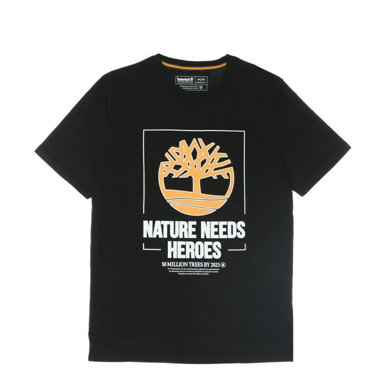 FT NNH Front Tee Czarny Timberland