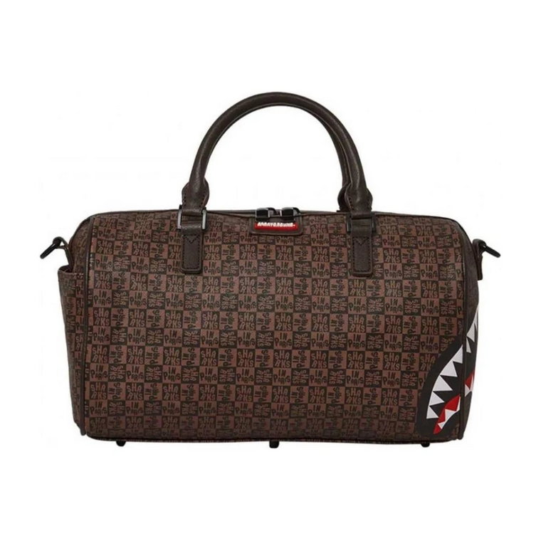 Kolorowe Rekiny Check Mini Torba Duffel Sprayground