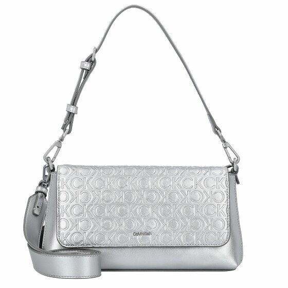 Calvin Klein CK Must Torba 27 cm silver emb-deb