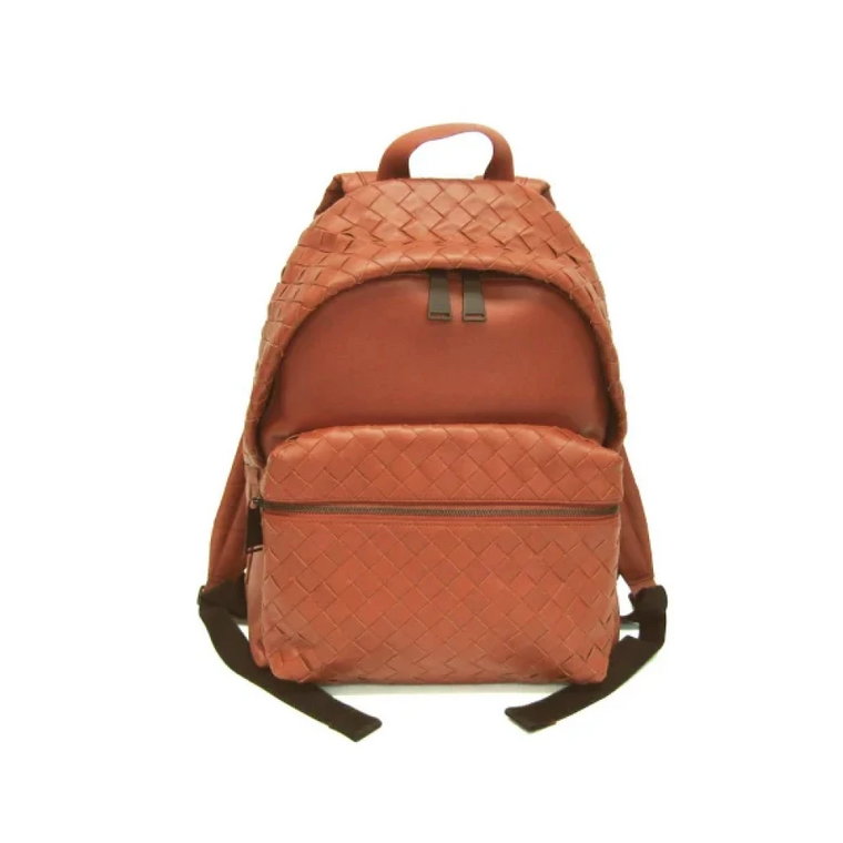 Pre-owned Leather backpacks Bottega Veneta Vintage