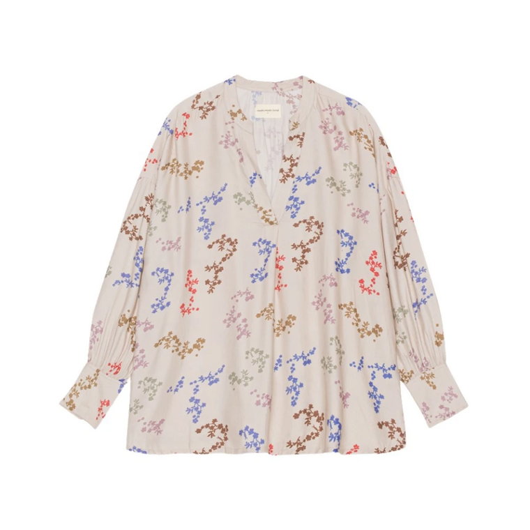 light shirt sakura flower - multi sakura Moshi Moshi Mind