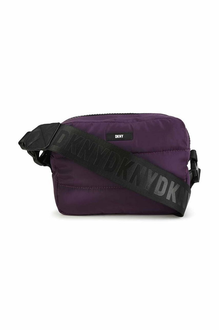 Dkny torebka kolor fioletowy