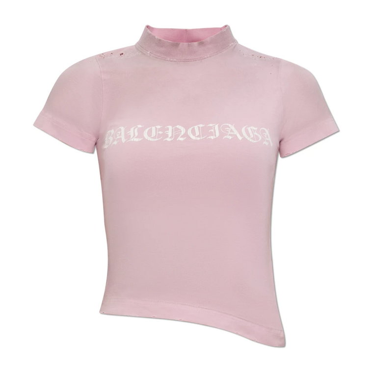 T-shirt z logo Balenciaga