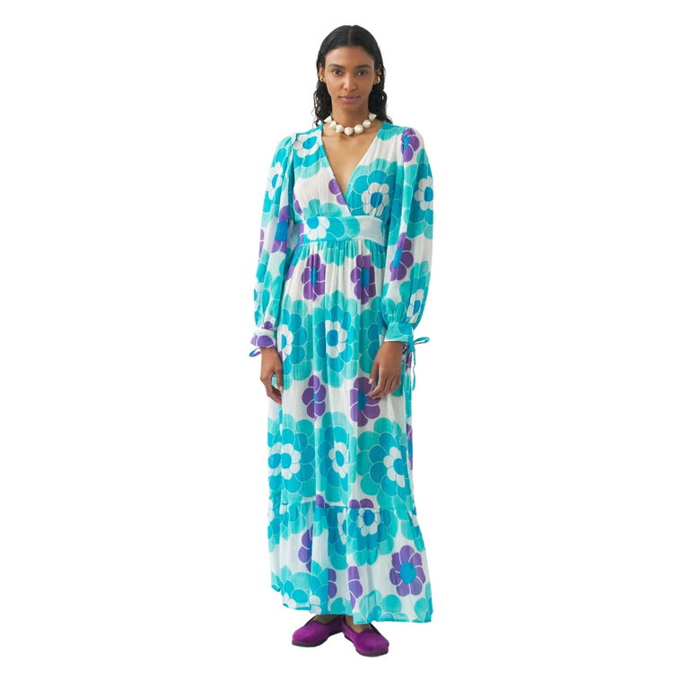 Sukienka maxi z nadrukiem Suny Antik Batik