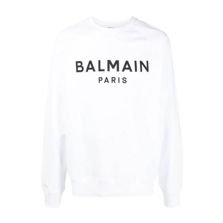 Białe Swetry - Klasyczna Kolekcja Balmain