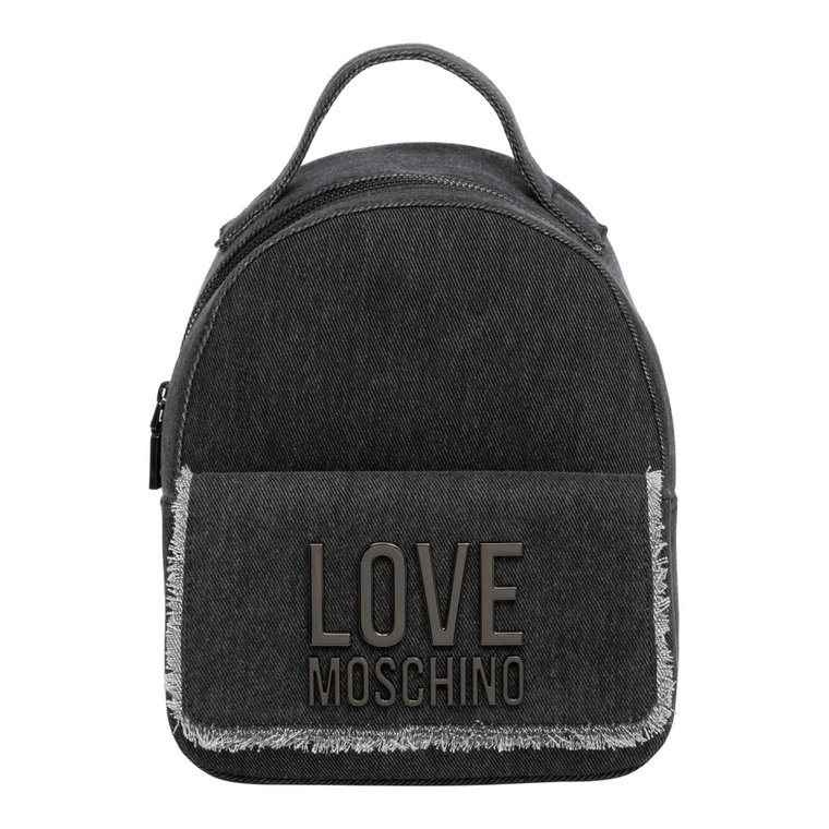 Metal Logo Backpack Love Moschino