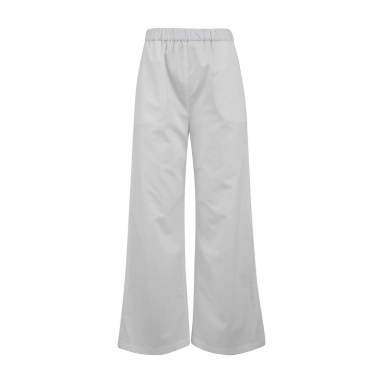 Białe Spodnie dla Kobiet Aspesi