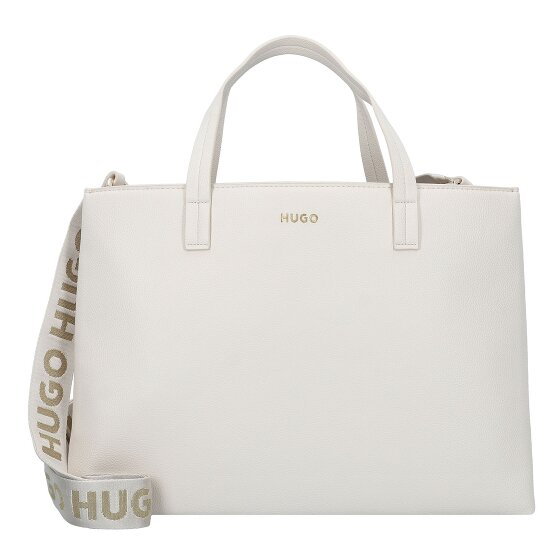 Hugo Bel Shopper Bag 38 cm open white2