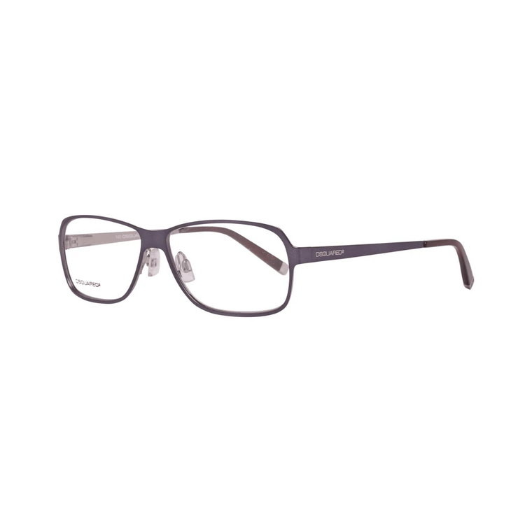 Niebieskie Metalowe Okulary Full-Rim dla Mężczyzn Dsquared2