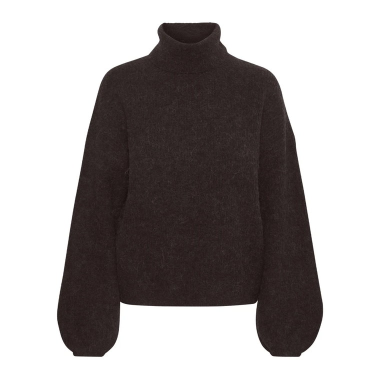 Miękki i stylowy sweter Alphagz Ls Rollneck Gestuz
