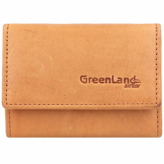 Greenland Nature Nature Credit Card Case RFID Leather 10 cm braun