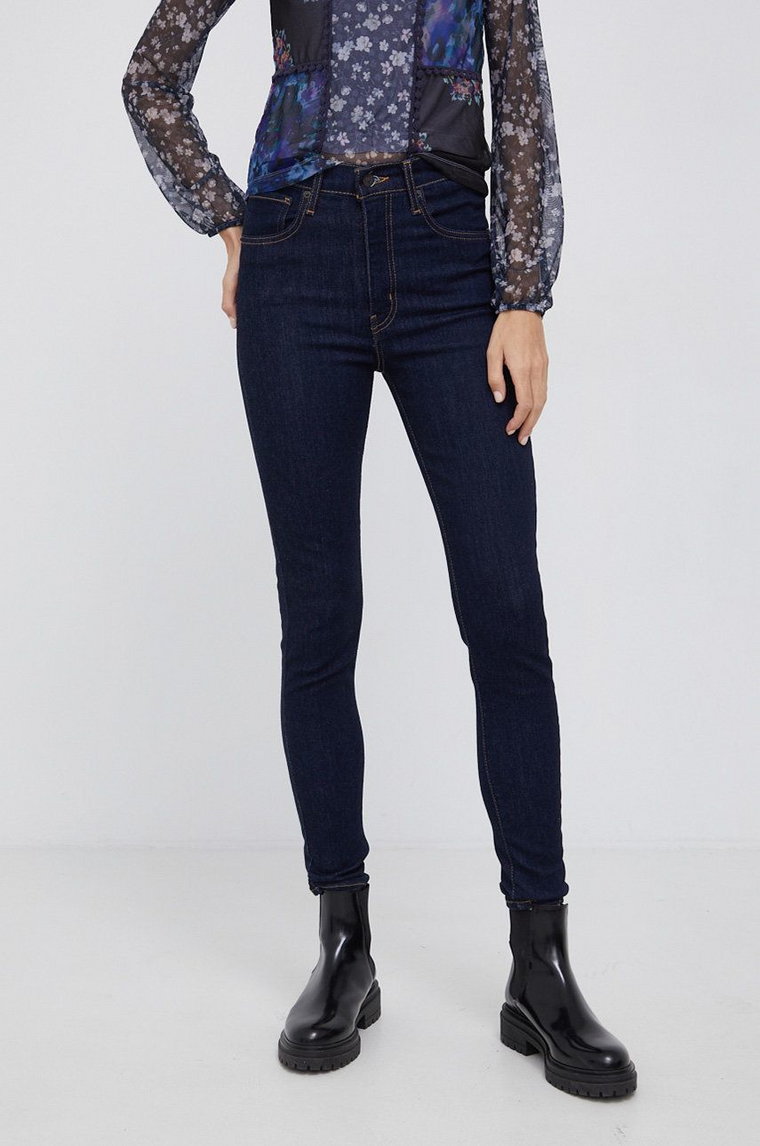 Levi's jeansy Mile High damskie high waist