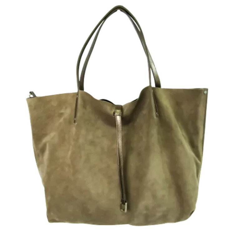 Pre-owned Suede totes Tiffany & Co. Pre-owned