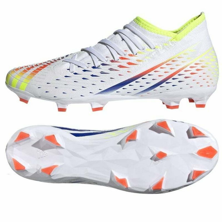 Buty piłkarskie adidas Predator Edge.3 Fg M GW1002 białe białe