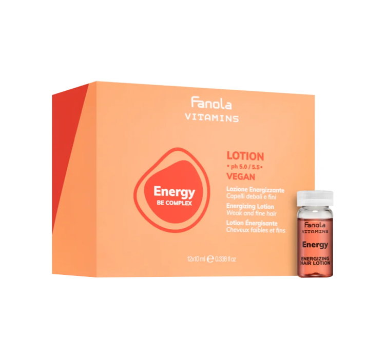 FANOLA VITAMINS ENERGY BALSAM DO SKÓRY GŁOWY AMPUŁKI 12x10ML