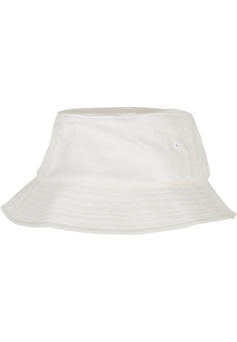 Czapka Z Daszkiem  Bucket Hat Biała Flexfit 5003KH Cotton