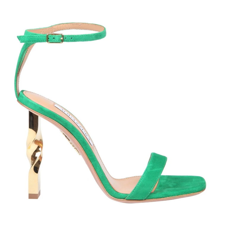 Women Shoes Sandals Malachite Ss23 Aquazzura