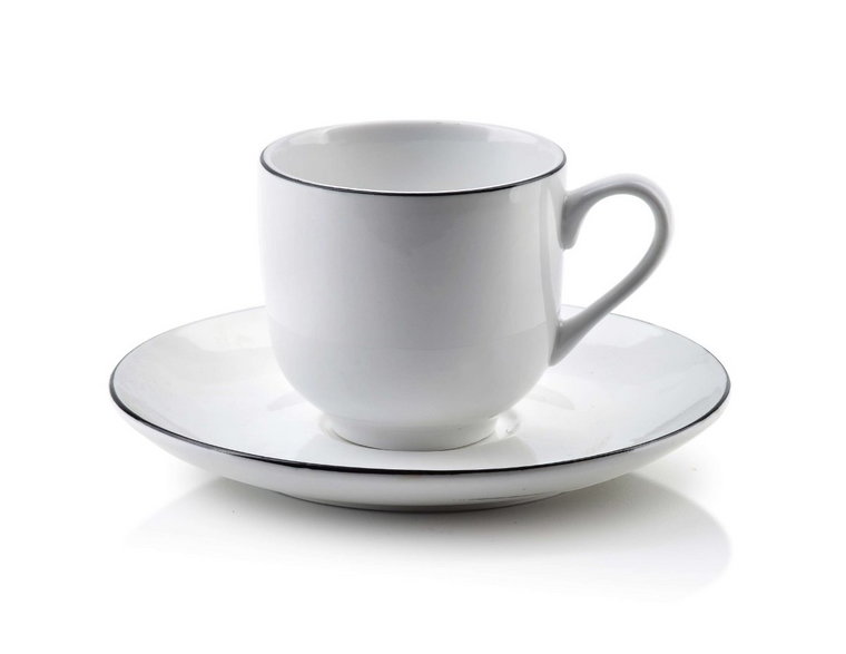 SIMPLE Filiżanka 120ml espresso   ze spodkiem 13cm