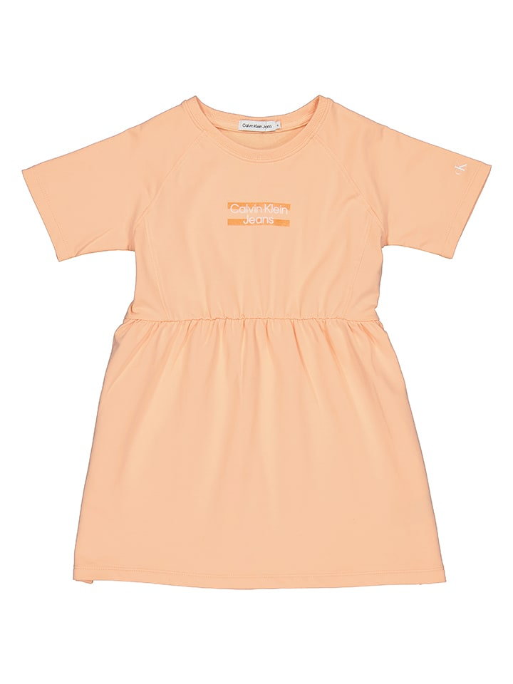 Calvin Klein Sukienka w kolorze pomarańczowym