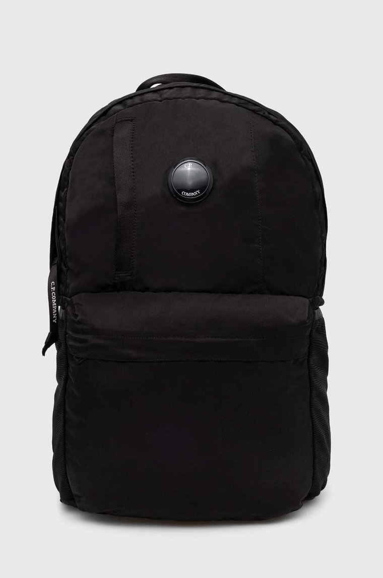 C.P. Company plecak Backpack kolor czarny duży gładki 16CMAC052A005269G