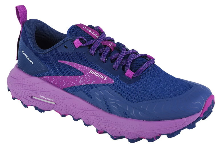 Brooks Cascadia 17 1203921B449, Damskie, Granatowe, buty do biegania, tkanina, rozmiar: 37,5