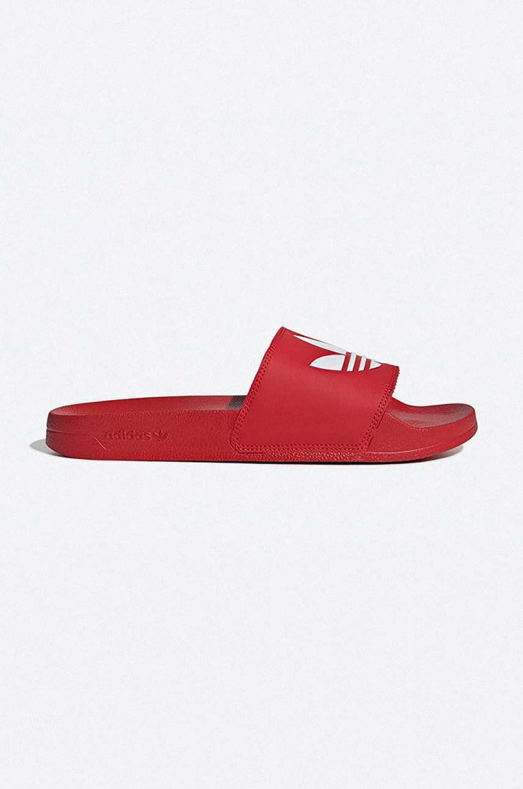 adidas Originals klapki Adilette Lite kolor czerwony FU8296