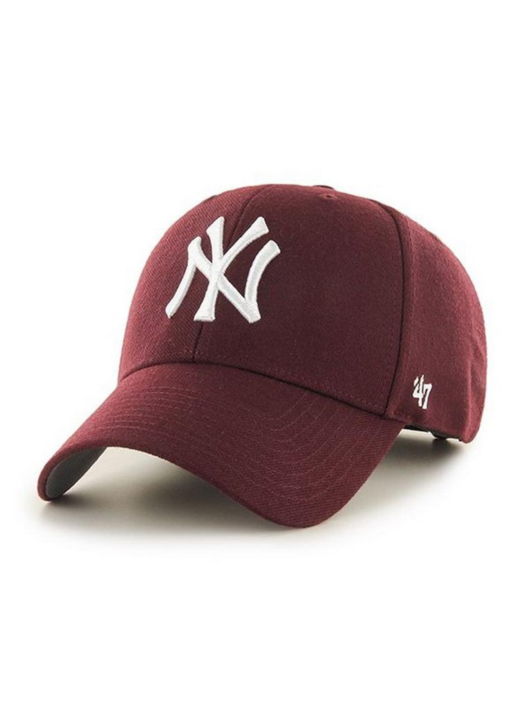 Czapka Z Daszkiem Dad Hat 47 Brand NY MVP Bordowa