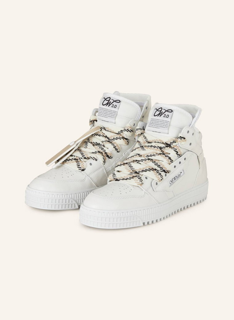 Off-White Wysokie Sneakersy 3.0 Off Court weiss