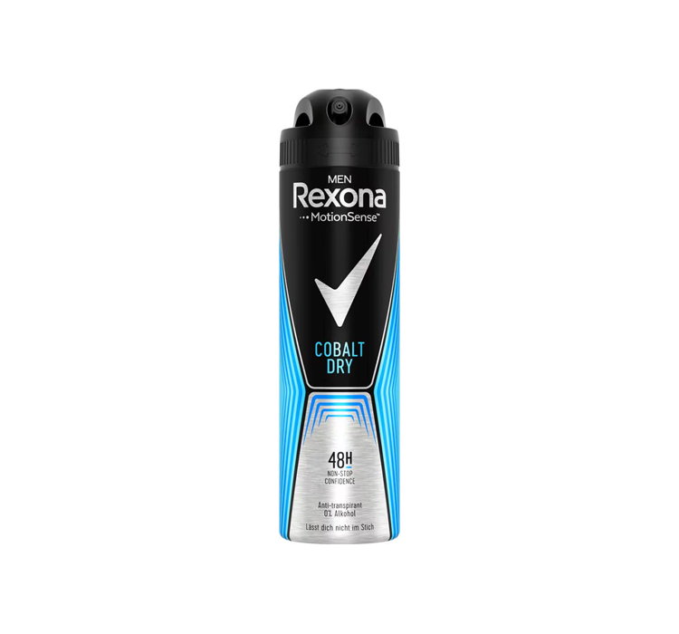 REXONA MEN COBALT DRY ANTYPERSPIRANT W AEROZOLU DLA MĘŻCZYZN 150ML