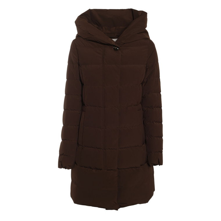 Brązowy Coat Woolrich