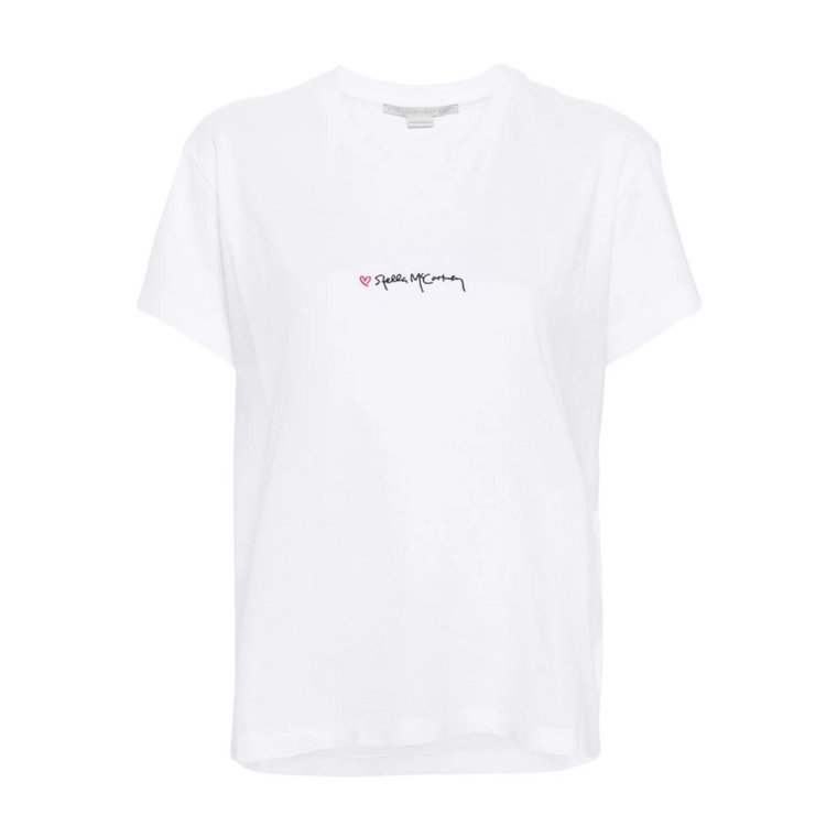Kultowy Haftowany T-Shirt Stella McCartney