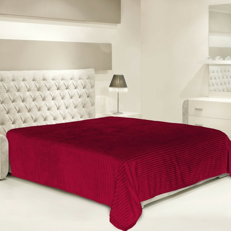 Matex Narzuta na łóżko Diuna winowy, 170 x 210 cm