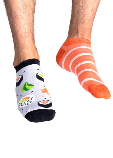 Stopki kolorowe Nanushki Sushi Socks low