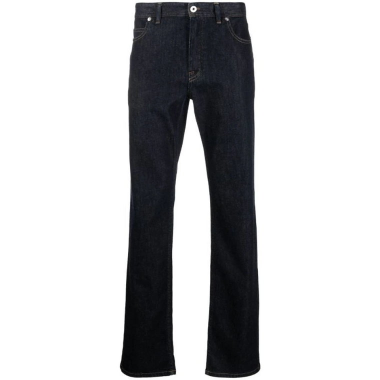 Niebieskie Straight Jeans Chamonix Brioni