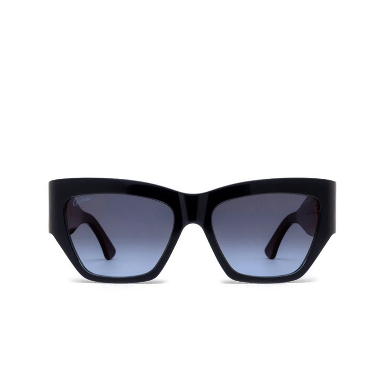 Niebieskie Okulary Przeciwsłoneczne Ct0435S 004 Styl Cartier