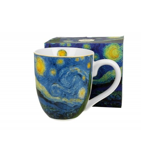 Kubek Duży Xxl Duo Van Gogh Starry Night Na Prezent 1000 Ml