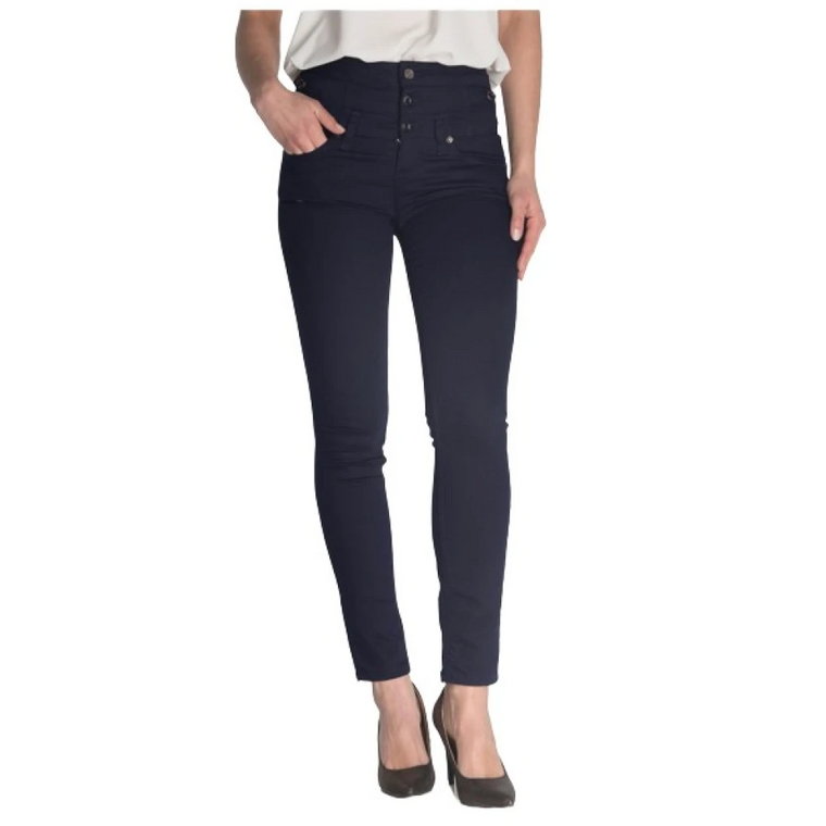 Rampy Skinny Jeans - Granatowy, Rozmiar 32 Liu Jo