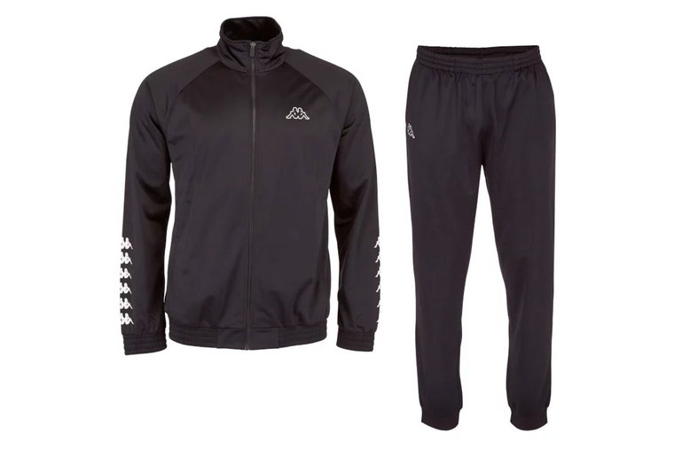 Kappa Till Training Suit 303307-19-4006, Męskie, Czarne, dresy, poliester, rozmiar: M