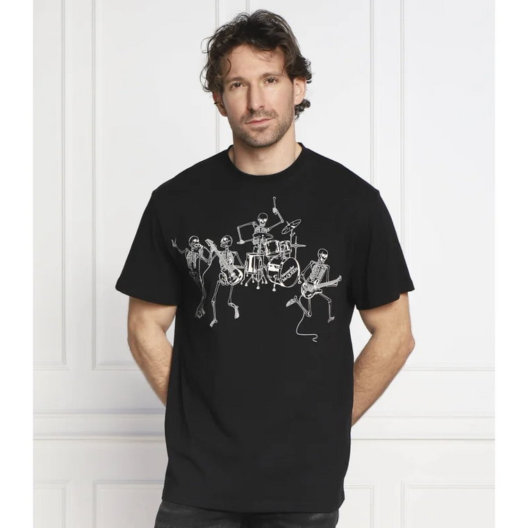 Alexander McQueen T-shirt SKELETON BAND PRT | Regular Fit