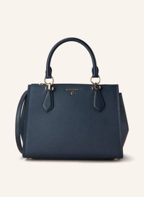 Michael Kors Torebka Ze Skóry Saffiano Marilyn Medium blau