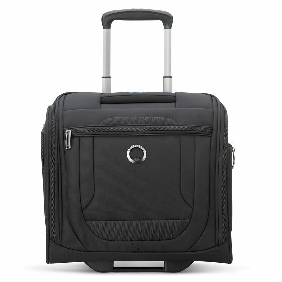 Delsey Paris 2-kołowy wózek biznesowy Helium DLX z przegrodą na laptopa 36 cm schwarz