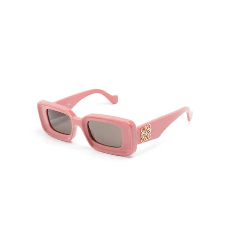 Różowe okulary przeciwsłoneczne na co dzień Loewe