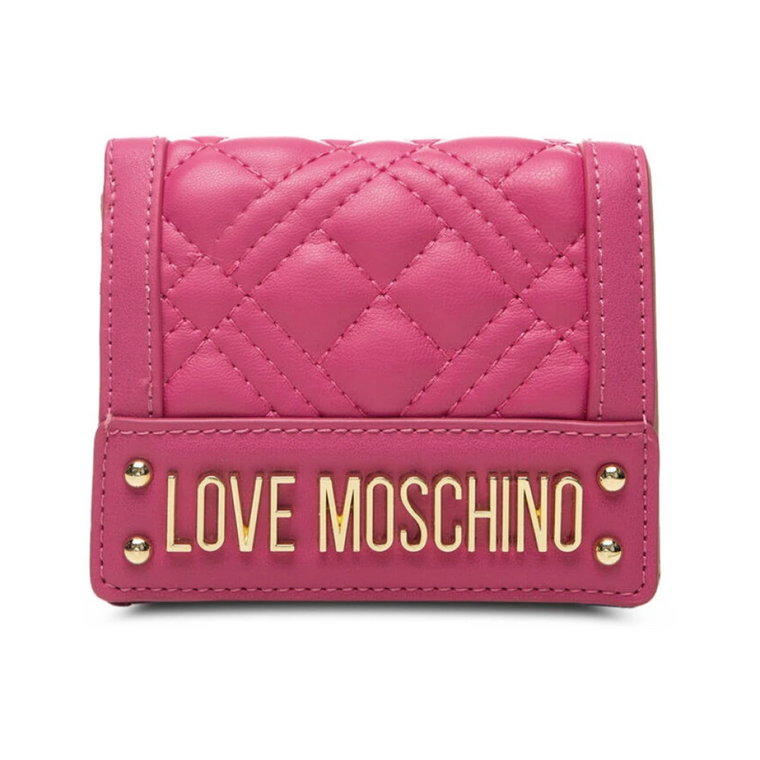 Portfel i Etui na Karty dla Kobiet z Kolekcji Wiosna/Lato Love Moschino