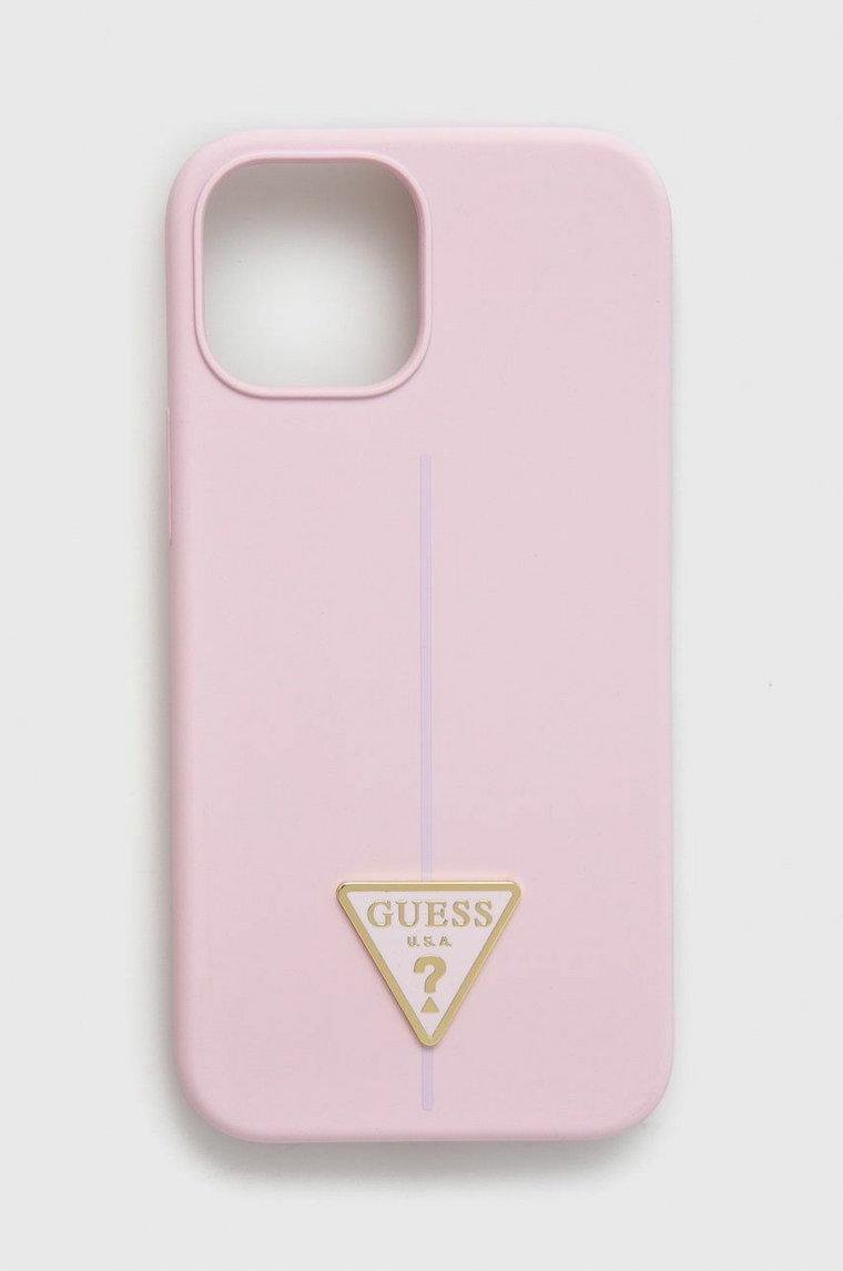 Guess etui na telefon iPhone 13 mini 5,4 kolor różowy