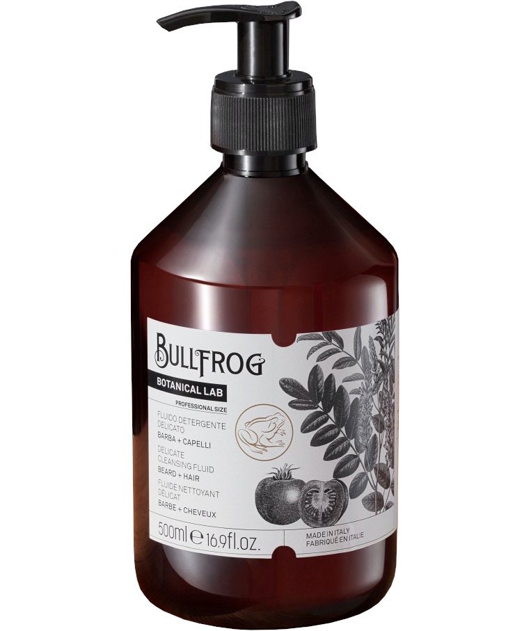 Bullfrog, Płyn do mycia włosów, 500 ml